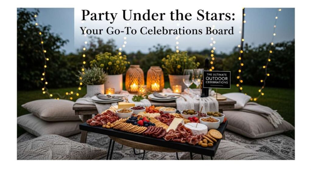 Party Under the Stars: Your Go-To Outdoor Celebration Board featured: party under the stars: your go to outdoor celebration board