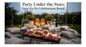 featured: party under the stars: your go to outdoor celebration board