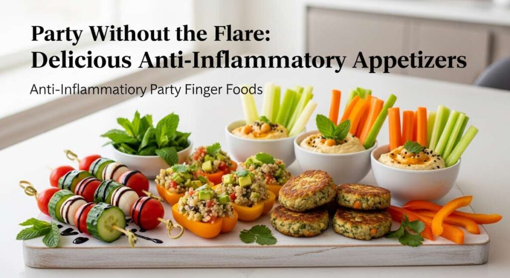 featured: party without the flare: delicious anti inflammatory appetizers