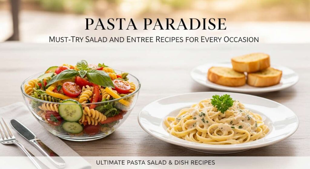 featured: pasta paradise: must try salad and entree recipes for every occasion