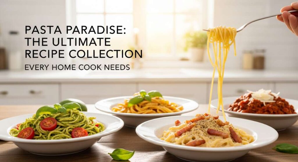 featured: pasta paradise: the ultimate recipe collection every home cook needs