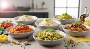 featured: pasta perfection: a visual feast for carb enthusiasts