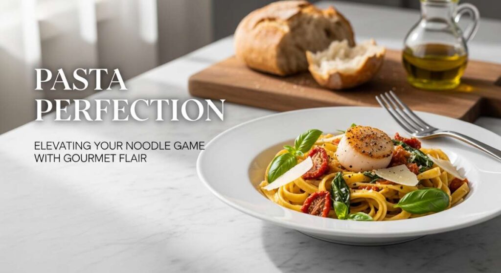 featured: pasta perfection: elevating your noodle game with gourmet flair