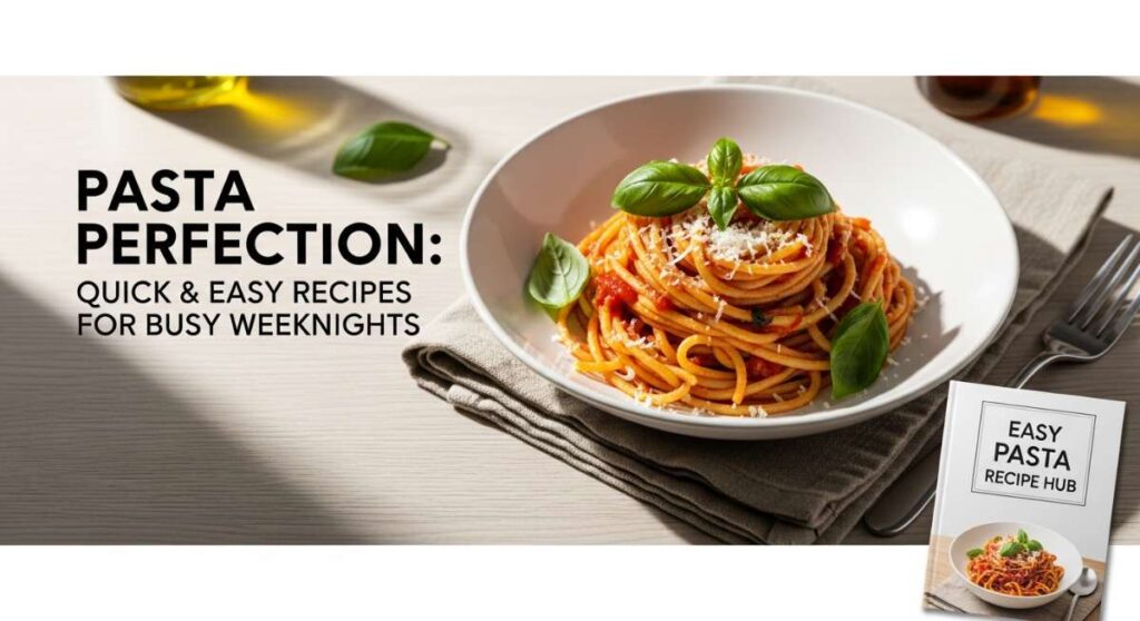 featured: pasta perfection: quick & easy recipes for busy weeknights