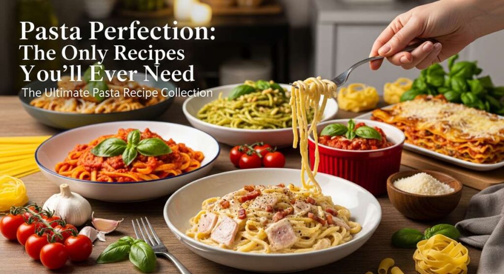 Pasta Perfection: The Only Recipes You’ll Ever Need featured: pasta perfection: the only recipes you’ll ever need