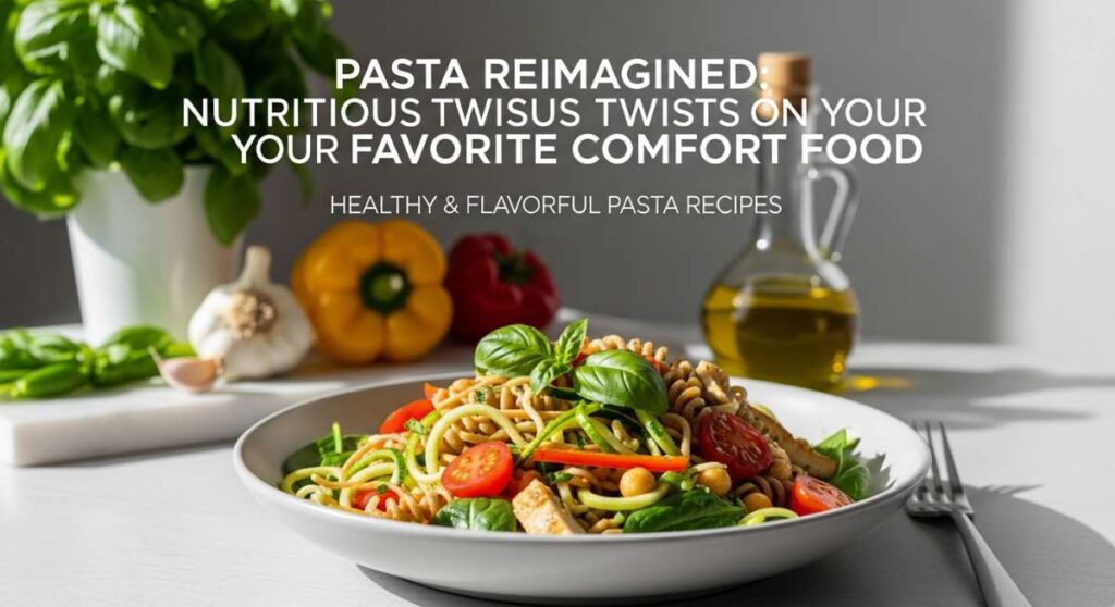 featured: pasta reimagined: nutritious twists on your favorite comfort food
