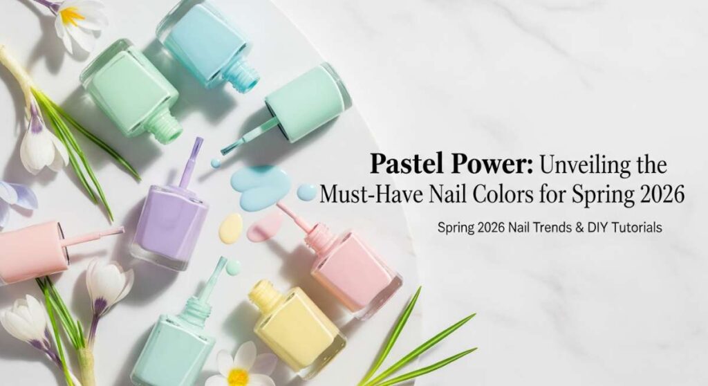 featured: pastel power: unveiling the must have nail colors for spring 2026