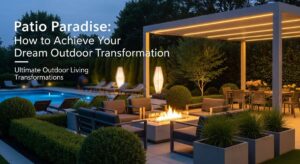 featured: patio paradise: how to achieve your dream outdoor transformation