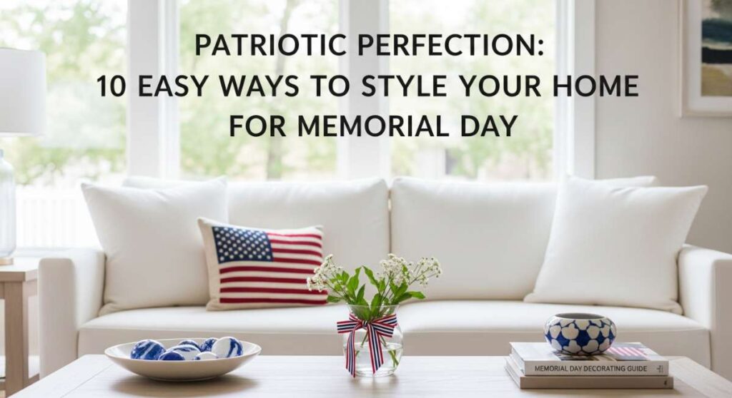 featured: patriotic perfection: 10 easy ways to style your home for memorial day