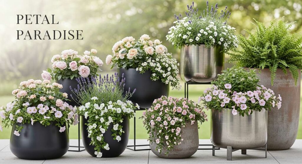 featured: petal paradise: the ultimate guide to dreamy container gardens