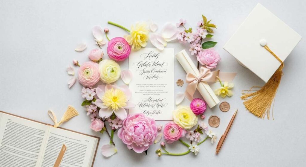 featured: petals & parchment: curating your dream spring graduation vibe