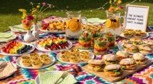 featured: picnic in living color: the ultimate vibrant party planning guide