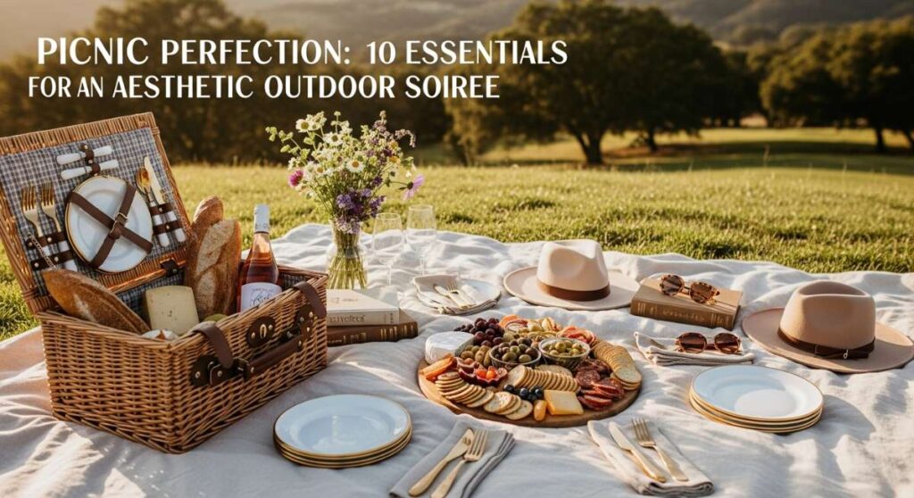 featured: picnic perfection: 10 essentials for an aesthetic outdoor soiree