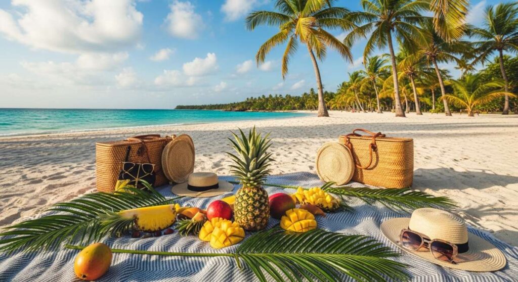 featured: pineapples & palms: 10 tropical picnic party ideas for summer