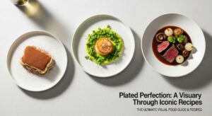 featured: plated perfection: a visual journey through iconic recipes