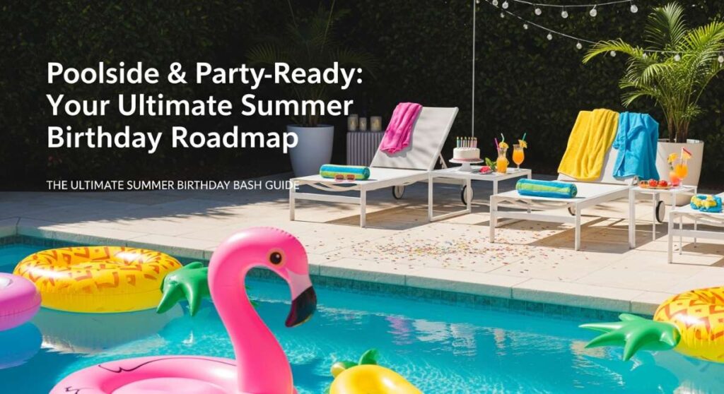 featured: poolside & party ready: your ultimate summer birthday roadmap