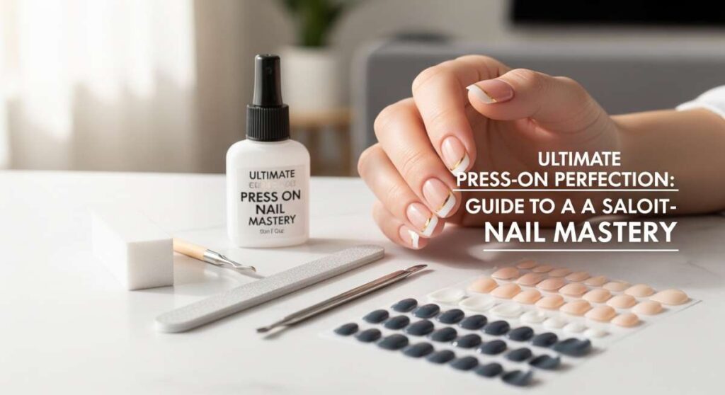 featured: press on perfection: the ultimate guide to a salon quality mani at home