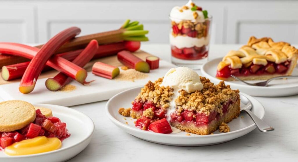 featured: pucker up! the most irresistible rhubarb dessert guide for foodies