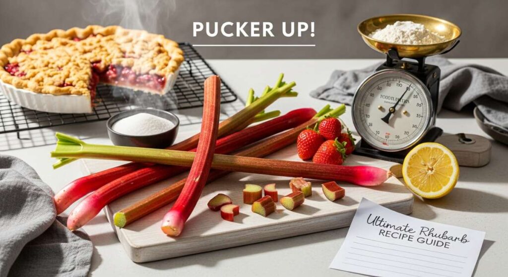 featured: pucker up! your definitive guide to cooking and baking with rhubarb