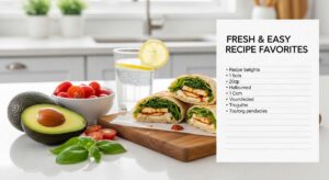 featured: quick bites, fresh delights: my top easy recipes