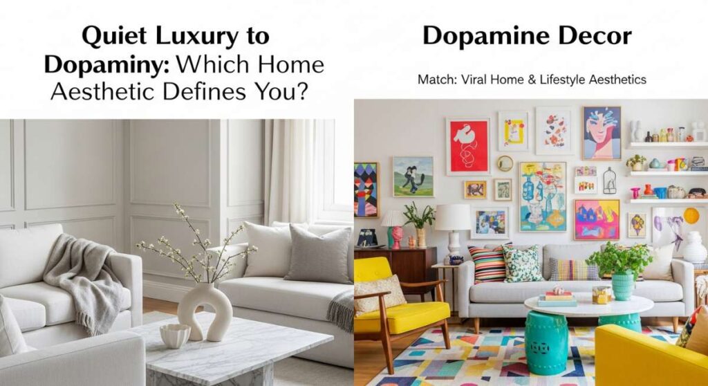 featured: quiet luxury to dopamine decor: which home aesthetic defines you?