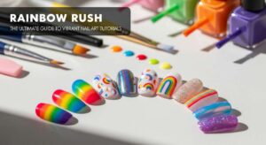 featured: rainbow rush: the ultimate guide to vibrant nail art tutorials