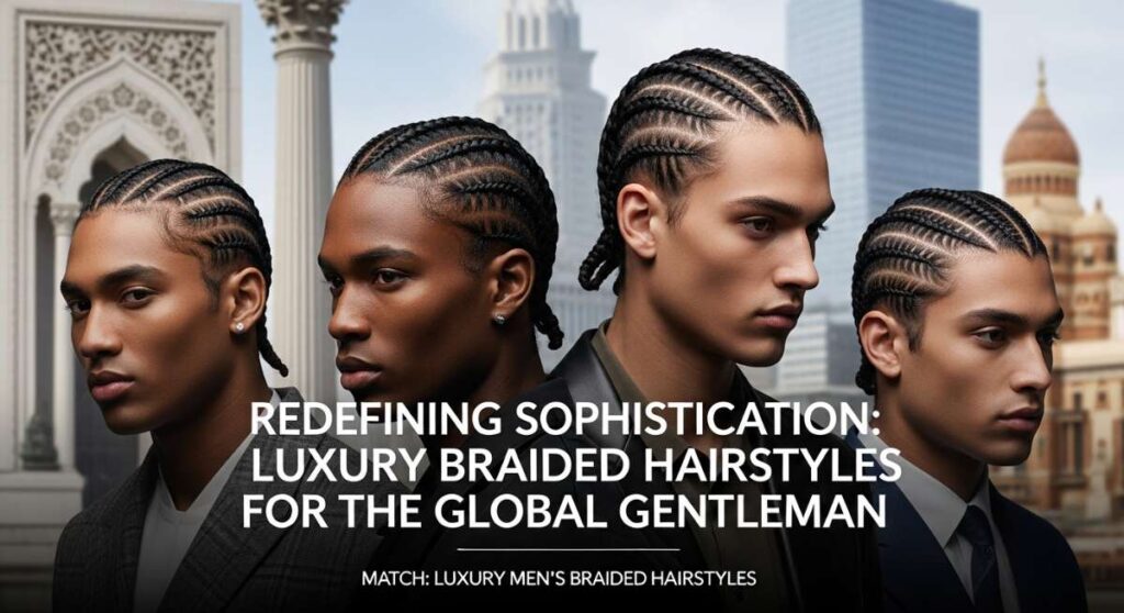 featured: redefining sophistication: luxury braided hairstyles for the global gentleman