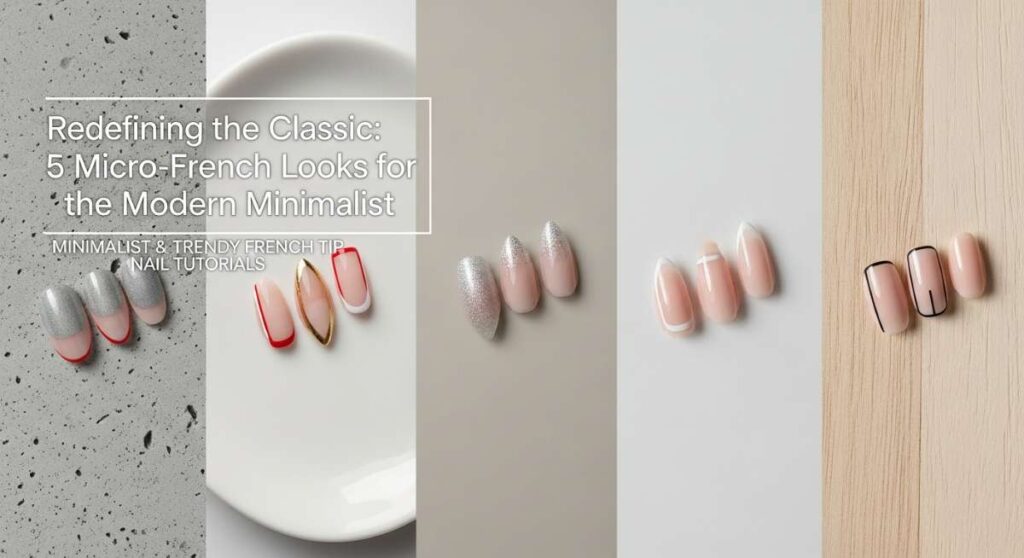 featured: redefining the classic: 5 micro french looks for the modern minimalist