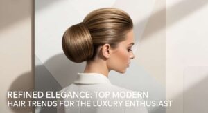 featured: refined elegance: top modern hair trends for the luxury enthusiast