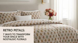 featured: retro petals: 7 ways to transform your space with nostalgic florals