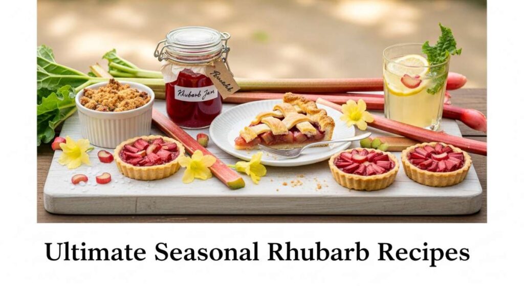 featured: rhubarb everything: the ultimate collection of seasonal pies, jams, and more