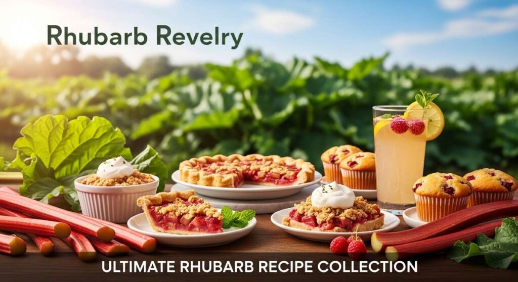 featured: rhubarb revelry: the ultimate collection of sweet & tart treats
