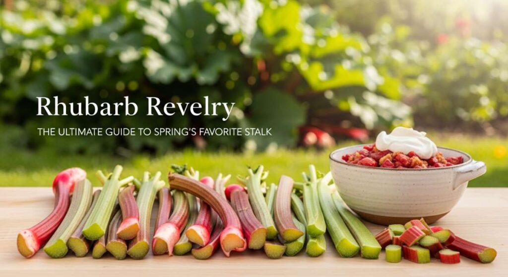 featured: rhubarb revelry: the ultimate guide to spring’s favorite stalk