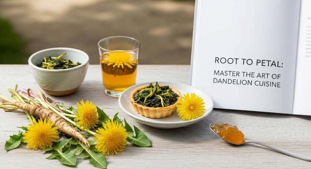 featured: root to petal: master the art of dandelion cuisine