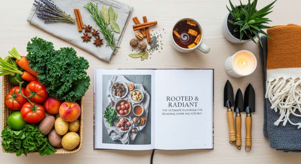 featured: rooted & radiant: the ultimate handbook for seasonal home and kitchen
