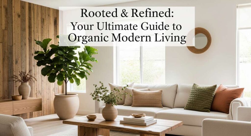 featured: rooted & refined: your ultimate guide to organic modern living