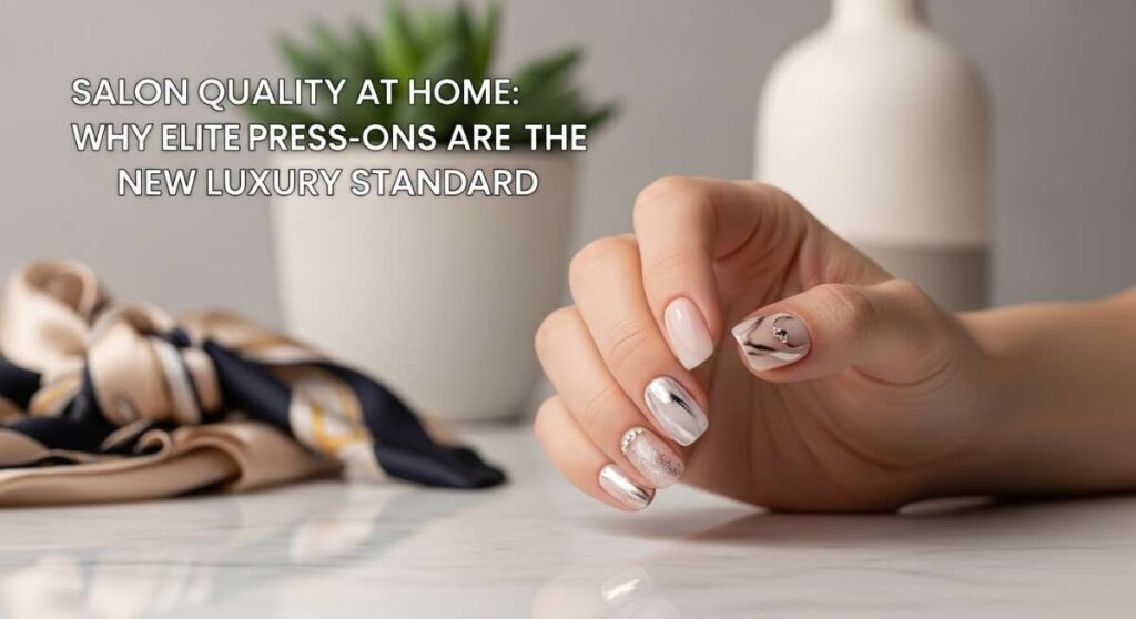 featured: salon quality at home: why elite press ons are the new luxury standard