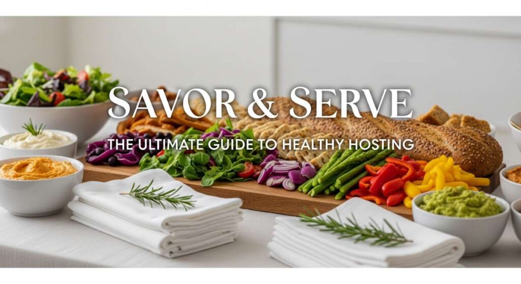 featured: savor & serve: the ultimate guide to healthy hosting