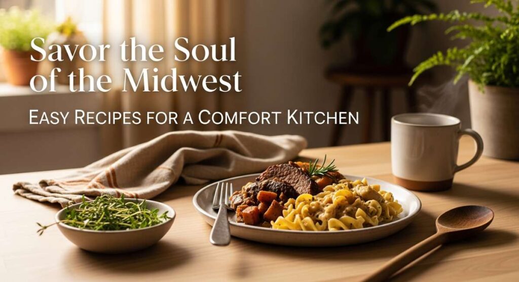 featured: savor the soul of the midwest: easy recipes for a comfort kitchen
