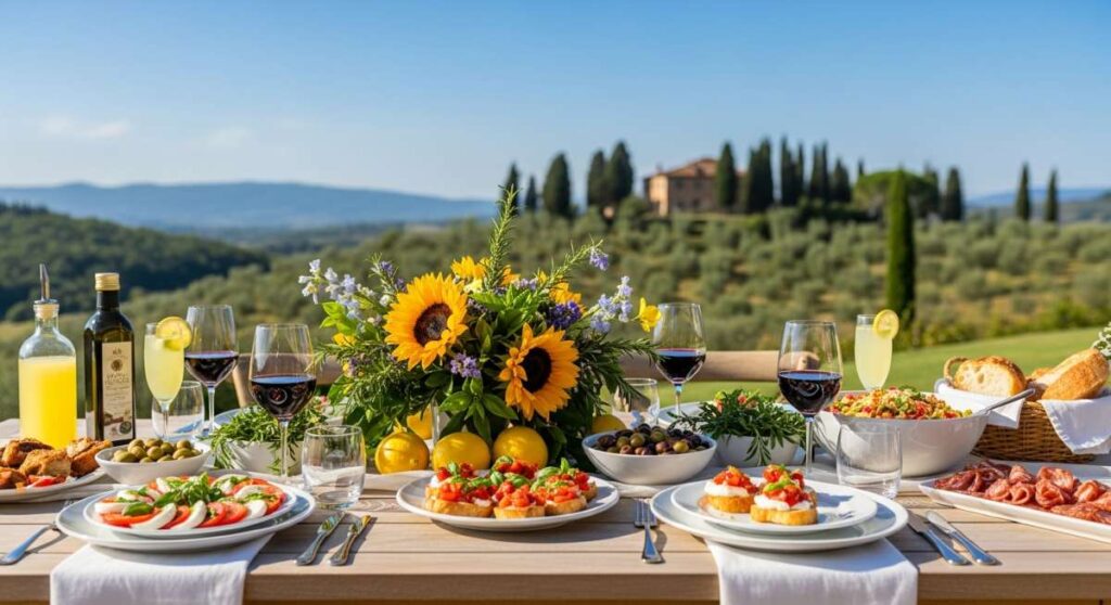 featured: savor the sunshine: the essential italian summer party blueprint