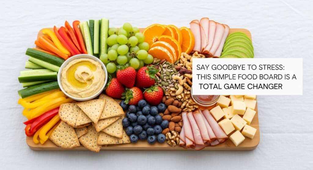featured: say goodbye to stress: this simple food board is a total game changer