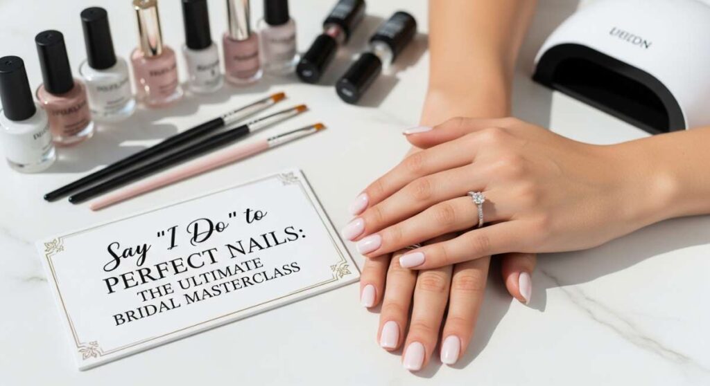 featured: say 'i do' to perfect nails: the ultimate bridal masterclass