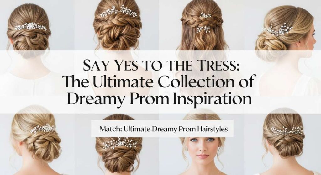 featured: say yes to the tress: the ultimate collection of dreamy prom hair inspiration