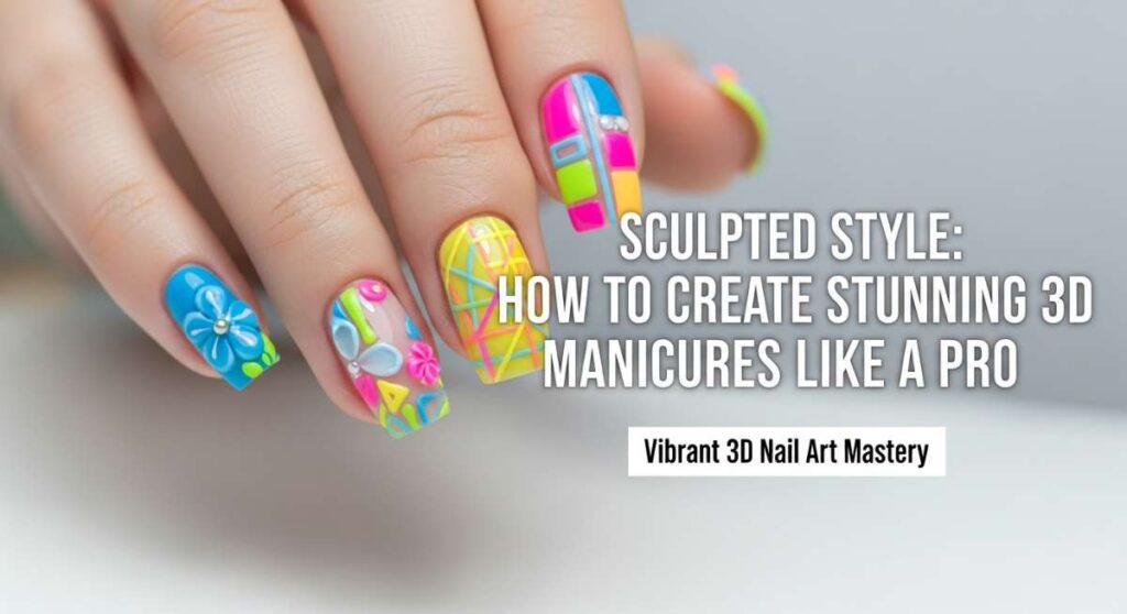 featured: sculpted style: how to create stunning 3d manicures like a pro