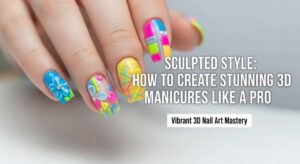 featured: sculpted style: how to create stunning 3d manicures like a pro