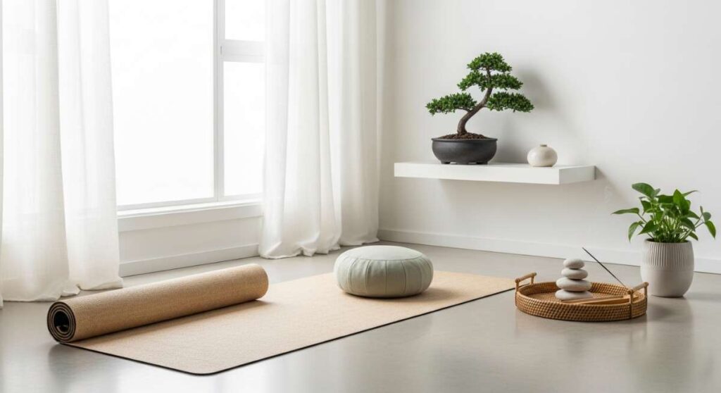 featured: serene spaces: how to master the zen & yoga aesthetic at home