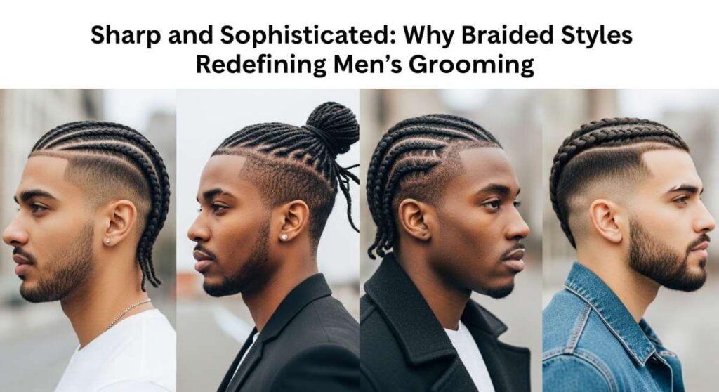 featured: sharp and sophisticated: why braided styles are redefining men's grooming