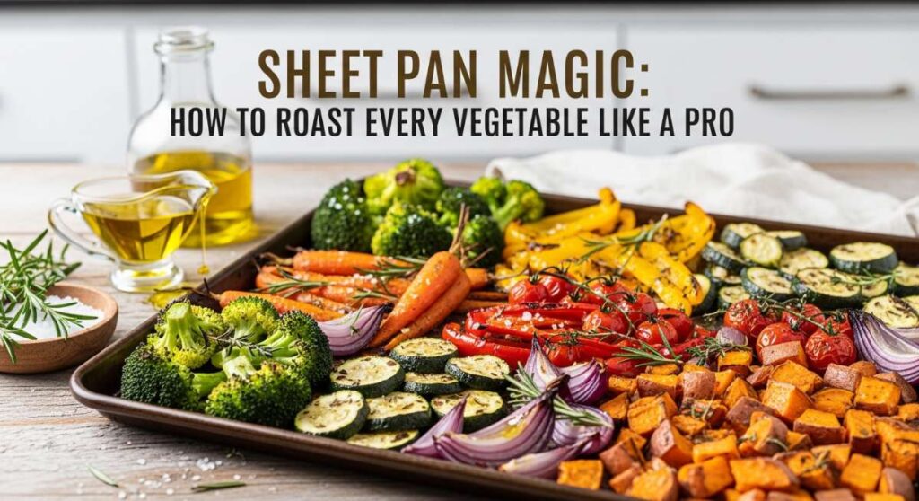 featured: sheet pan magic: how to roast every vegetable like a pro