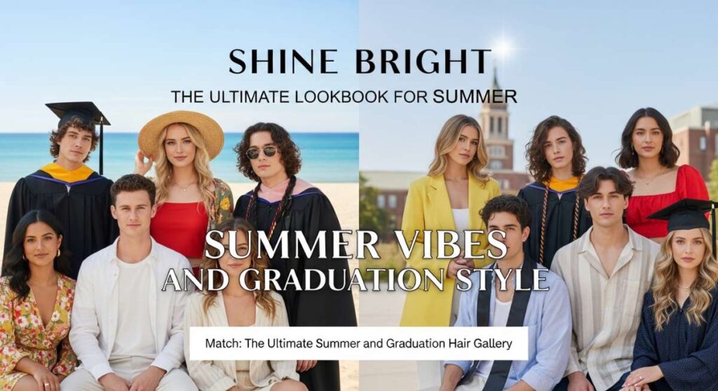 featured: shine bright: the ultimate lookbook for summer vibes and graduation style