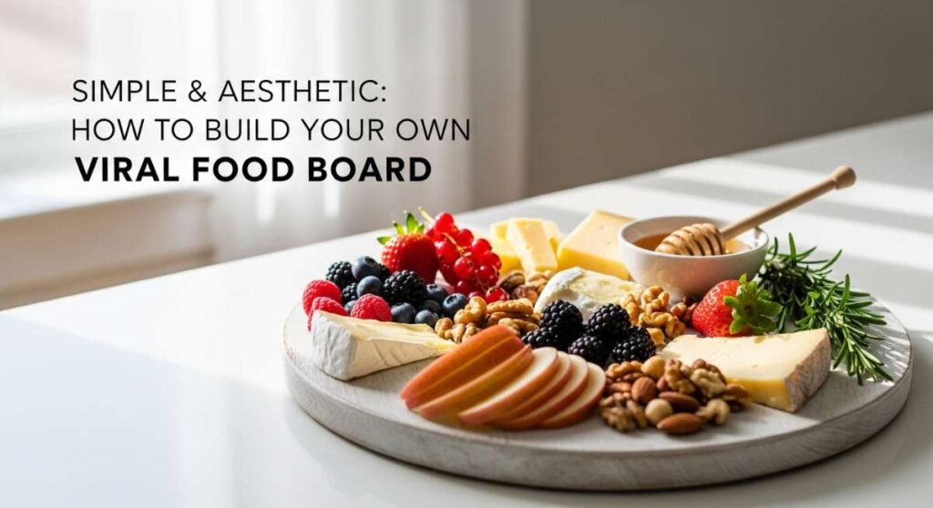 featured: simple & aesthetic: how to build your own viral food board